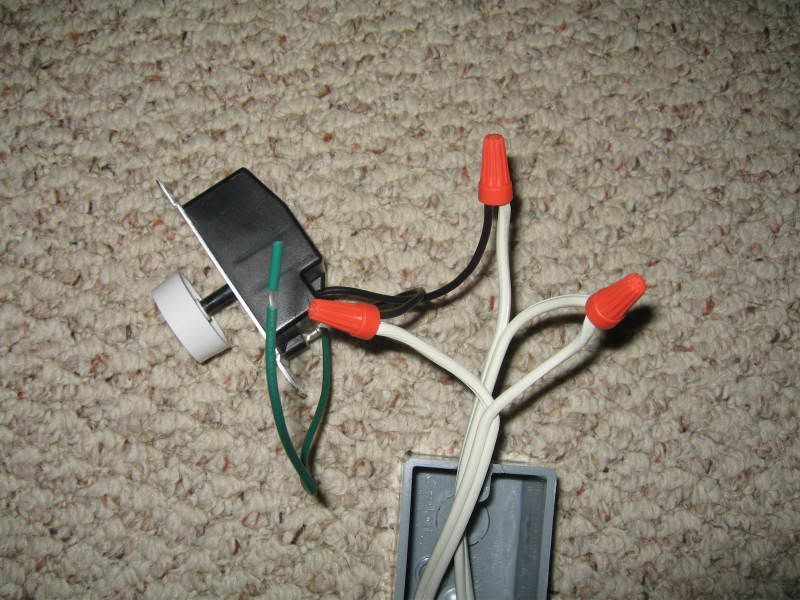 DIY Rheostat (dimmer) for temp control